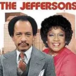 The Jefferson's Lyrics. Artist: TV Theme Songs ( Buy TV Theme Songs CDs ) Album: TV Theme Songs. Well we're movin on up, To the east side. To a deluxe apartment in the sky. Movin on up. To the east side. We finally got a piece of the pie. Fish don't fry in the kitchen;